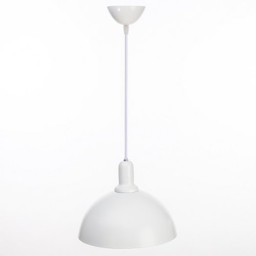 Светильник подвесной на шнуре "Локи" Е27 220В Белый картинка 